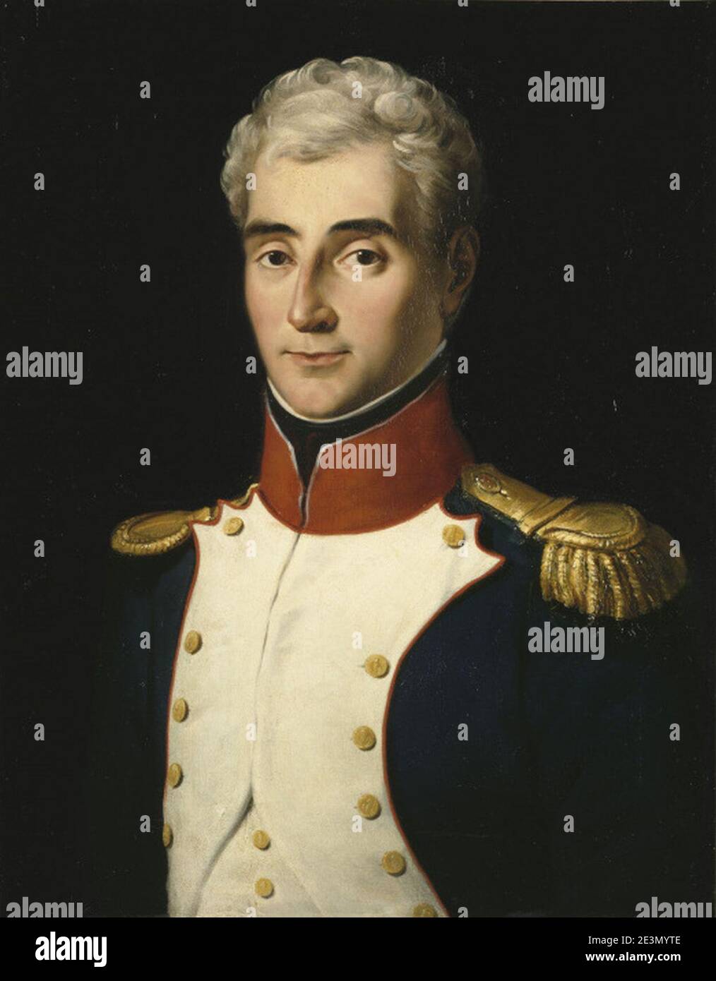 Marshal Massena, duc de Rivoli, prince d'Essling. Stock Photo