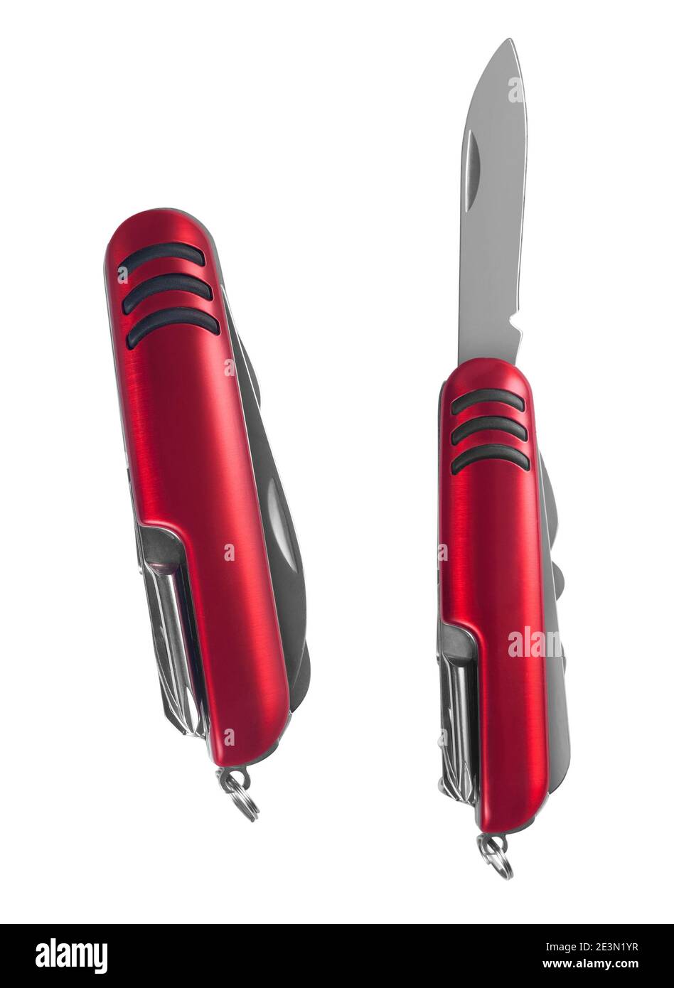 Multipurpose knife isolated on white with clipping path Stock Photo