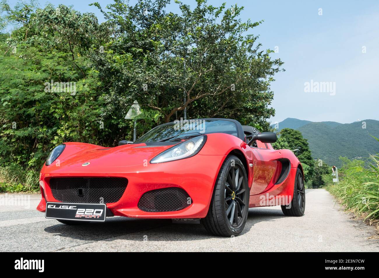 Hong Kong China Nov 3 Lotus Elise Sport 2 Test Drive Day Nov 3 In Hong Kong Stock Photo Alamy