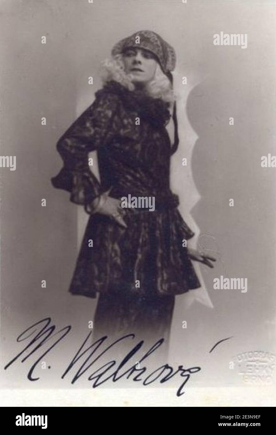 Marie Waltrová (1897-1978 Stock Photo - Alamy