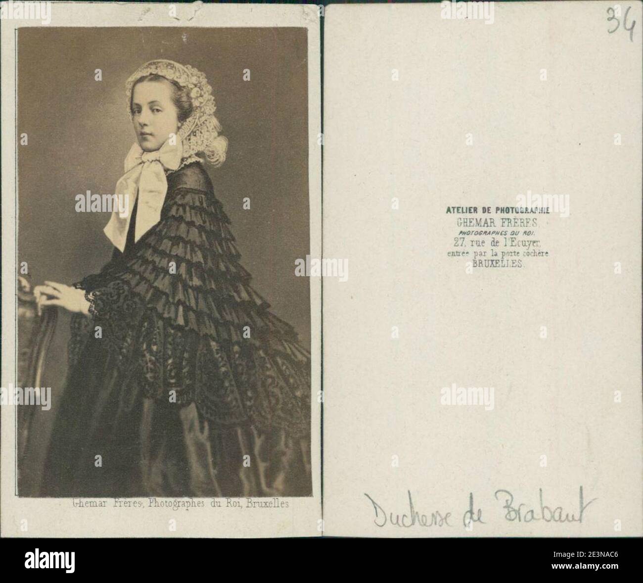 Marie Henriette Anne de HabsbourgLorraine, 1870 Stock Photo Alamy