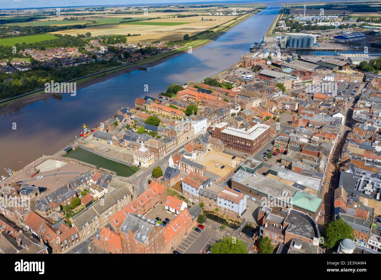 King street kings lynn norfolk england uk hi-res stock photography and ...