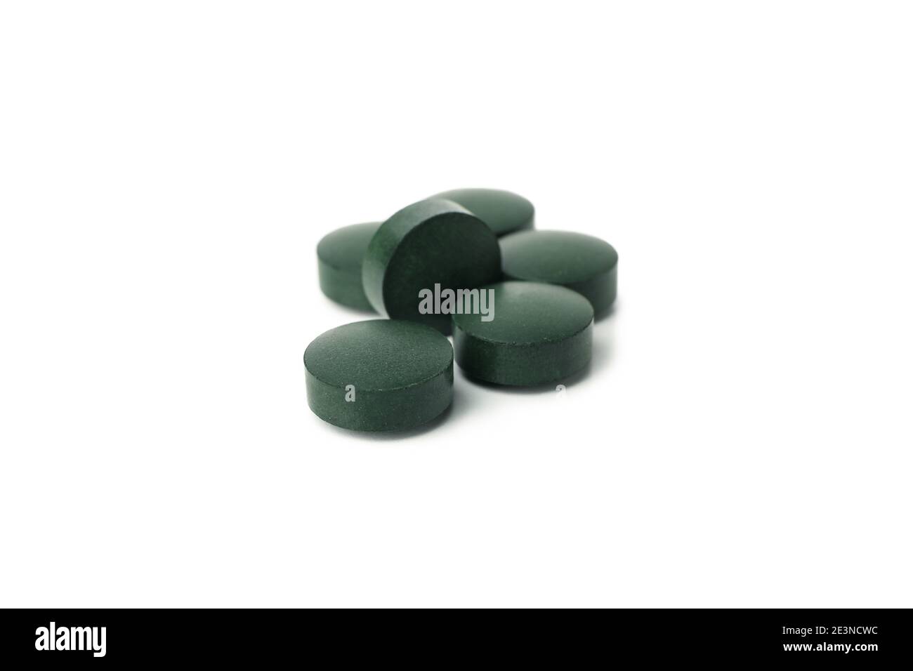 Spirulina in pills hi-res stock photography and images - Alamy