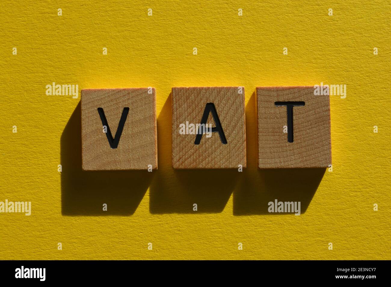 VAT acronym for Value Added Tax Stock Photo - Alamy
