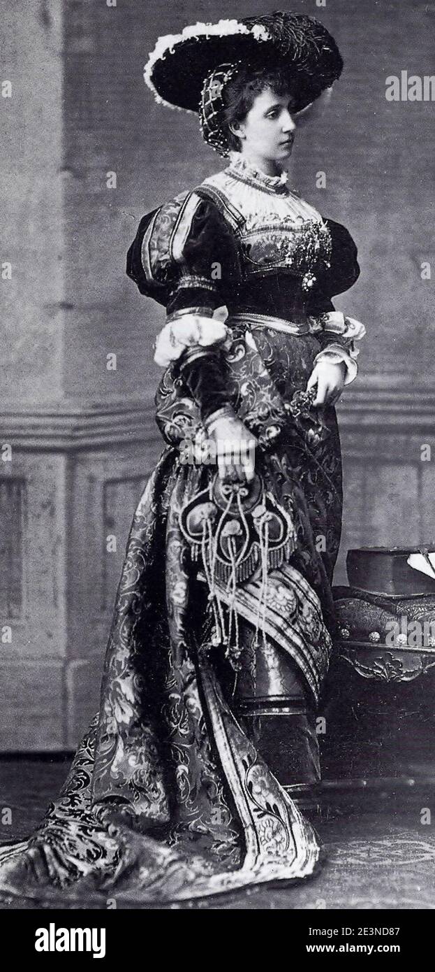 marie-th-r-se-de-bragance-1855-1944-stock-photo-alamy