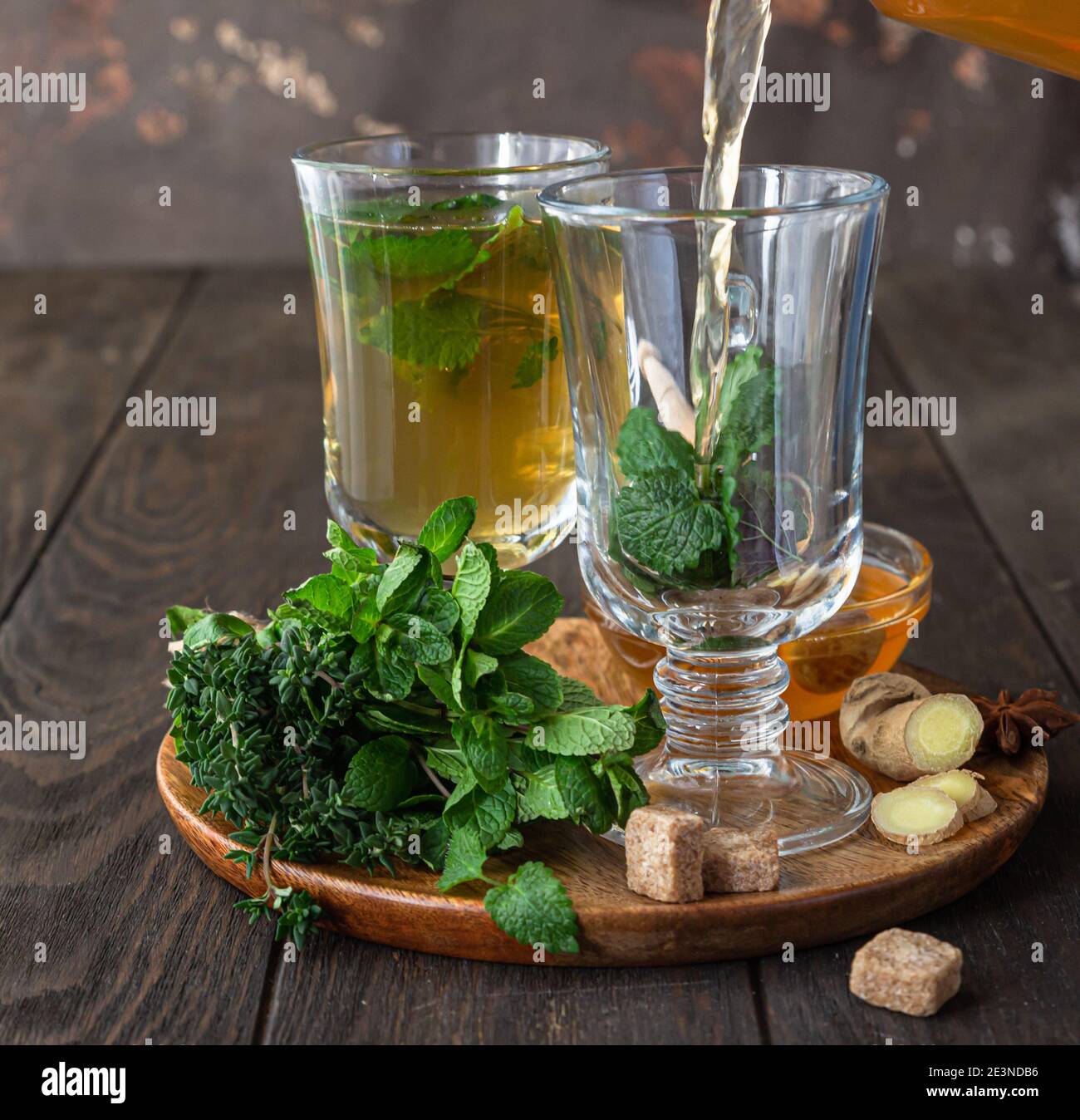 Brewing of herbs hi-res stock photography and images - Alamy