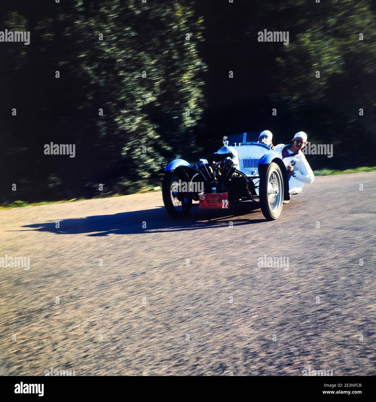 Vintage car race, France, 1987 Stock Photo Alamy