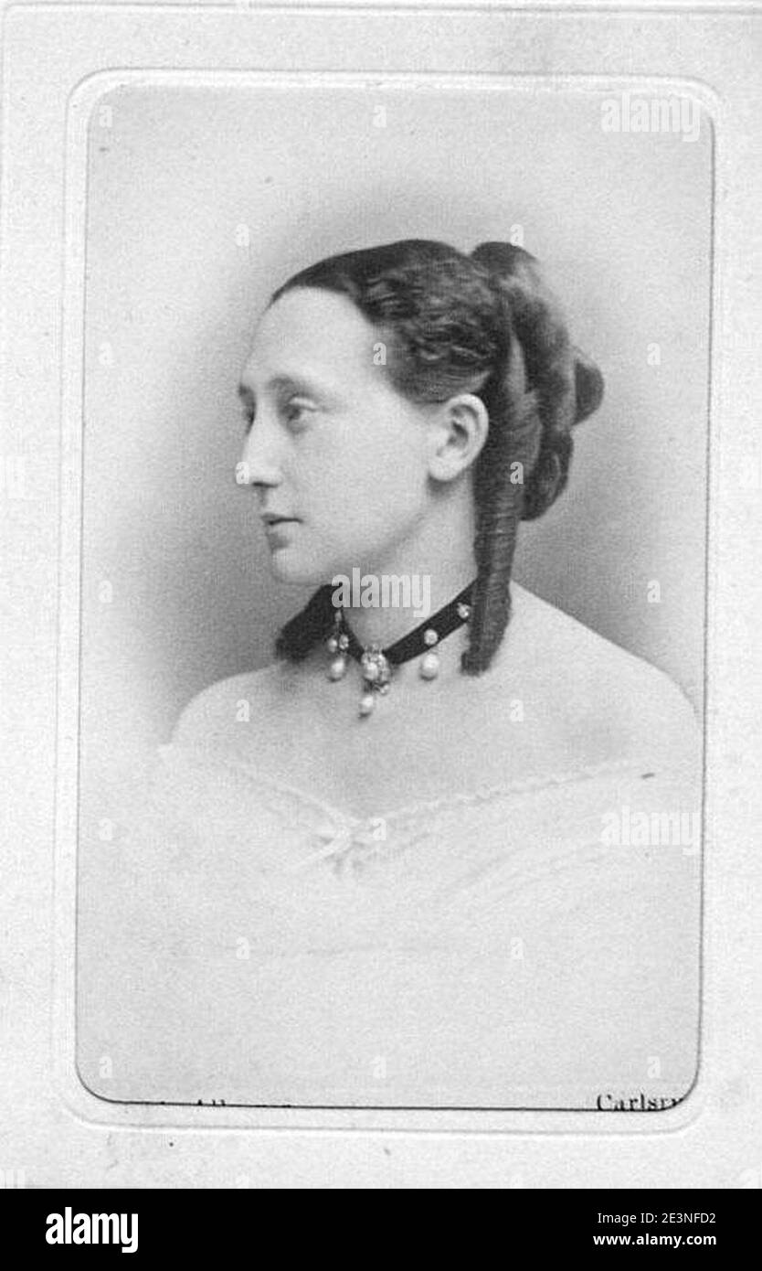 Maria Maximilianovna of Leuchtenberg, Princess of Baden. Stock Photo