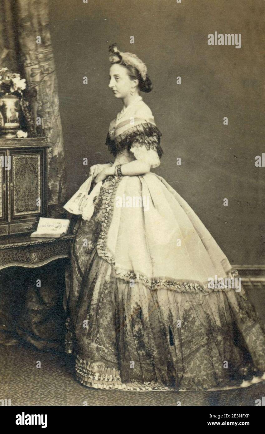 Maria Isabella - Countess of Paris. Stock Photo