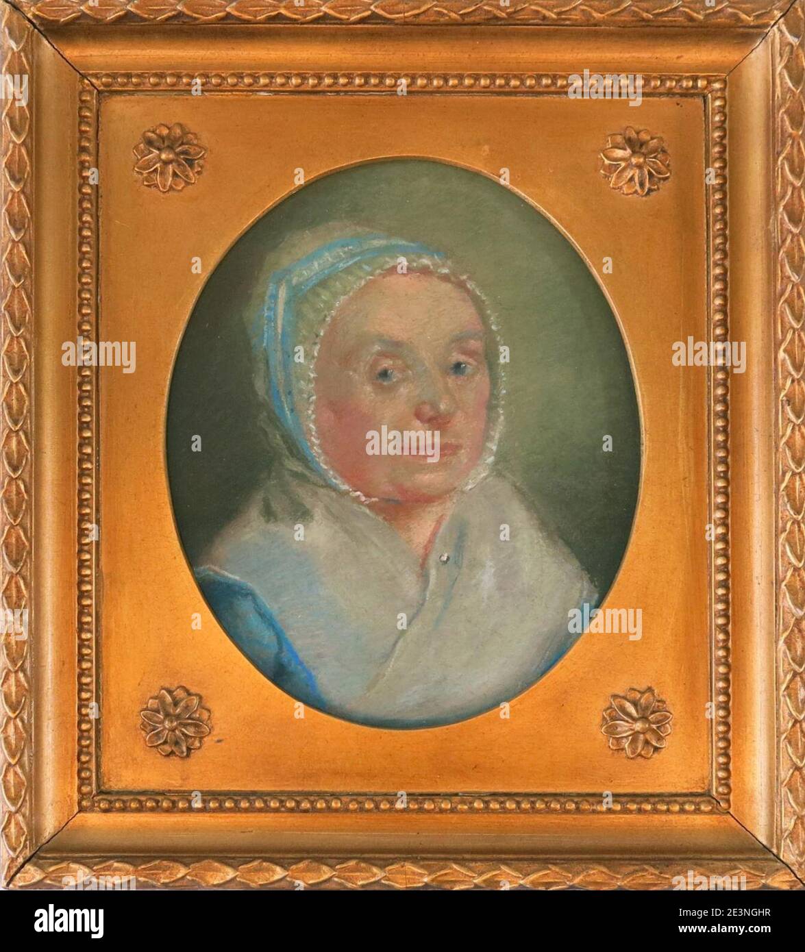 Maria Cornelia Bonebakker-van Oosterhoudt (1734-1820), echtgenote van Anthonij Bonebakker, objectnr 4712. Stock Photo