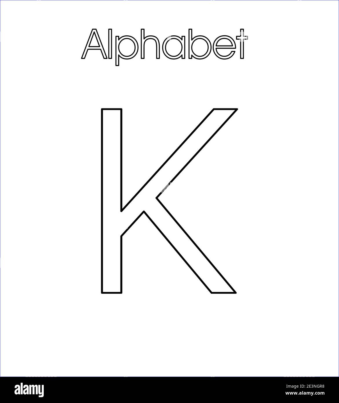 alphabet K with mutiple colors Stock Photo Alamy