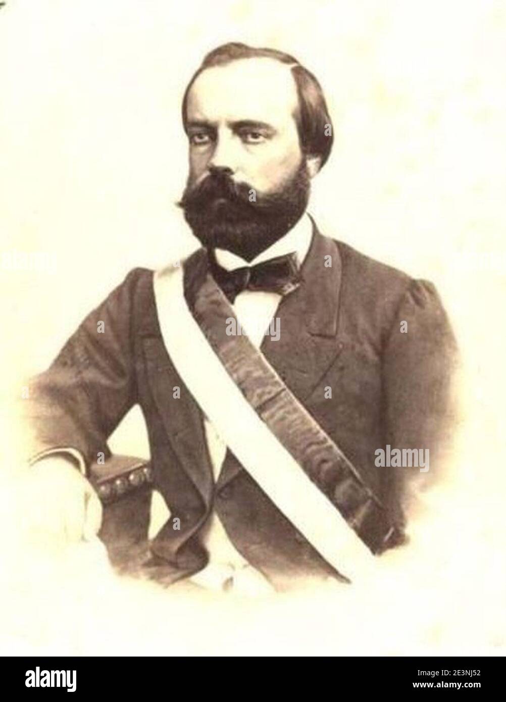 Mariano Ignacio Prado Ochoa. Stock Photo