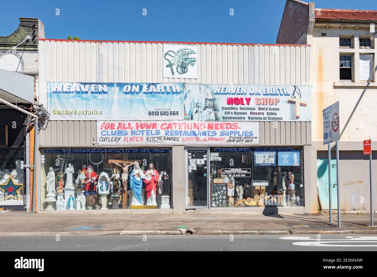 The Heaven on Earth Holy Shop in the western Sydney suburb of Granville