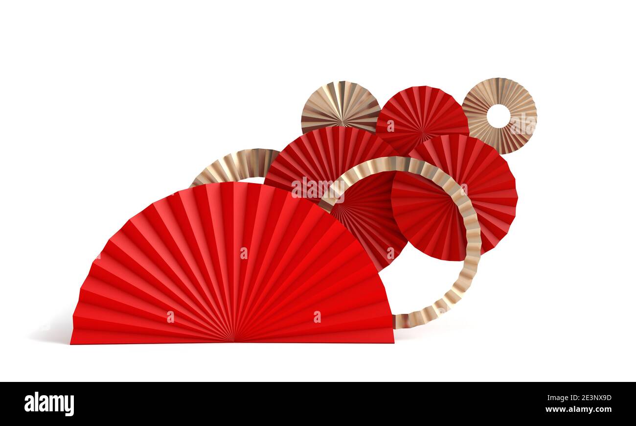 Aggregate 159+ chinese fan decoration vova.edu.vn