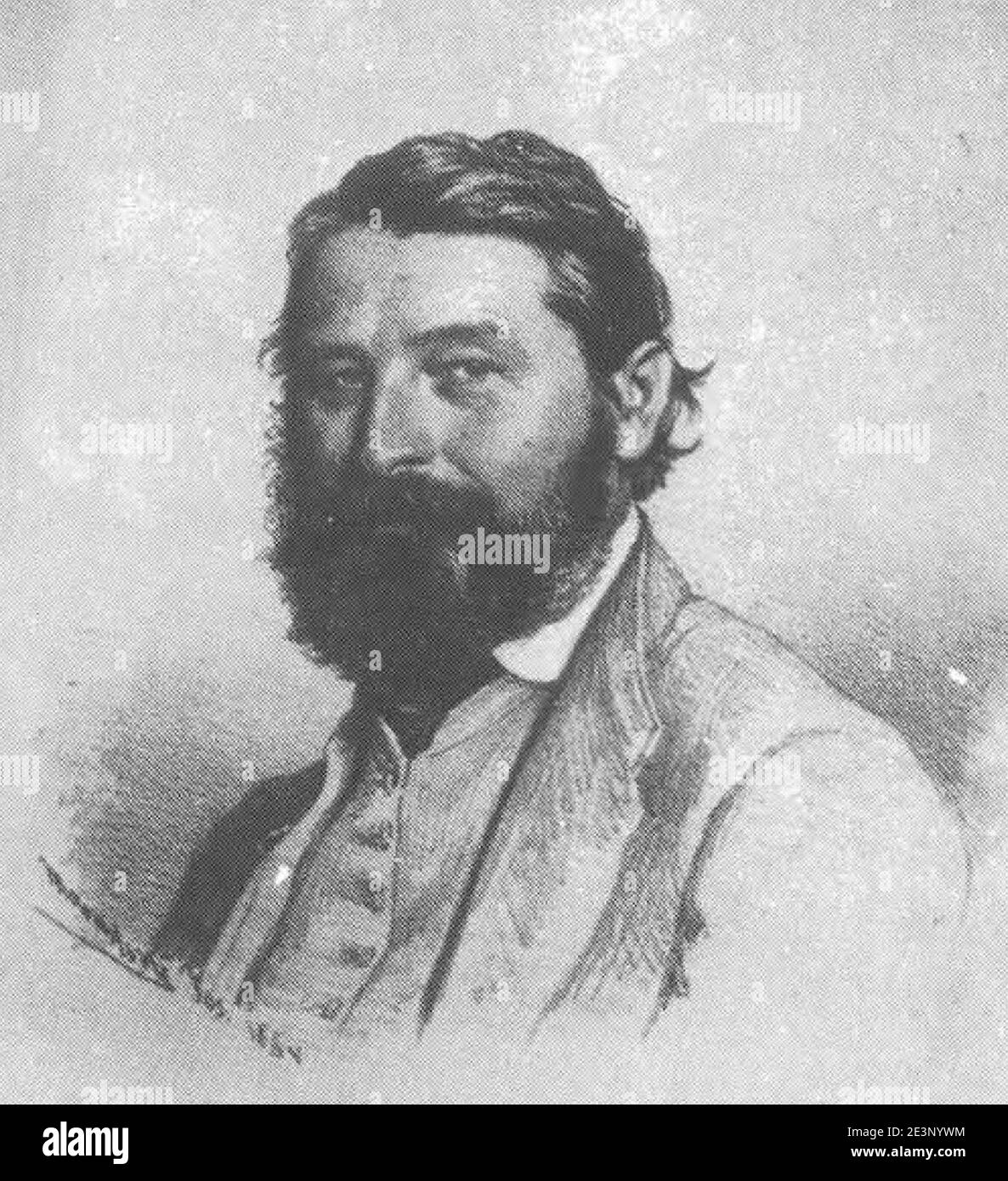 Marastoni Portrait of Antal Simonyi 1864 Stock Photo Alamy