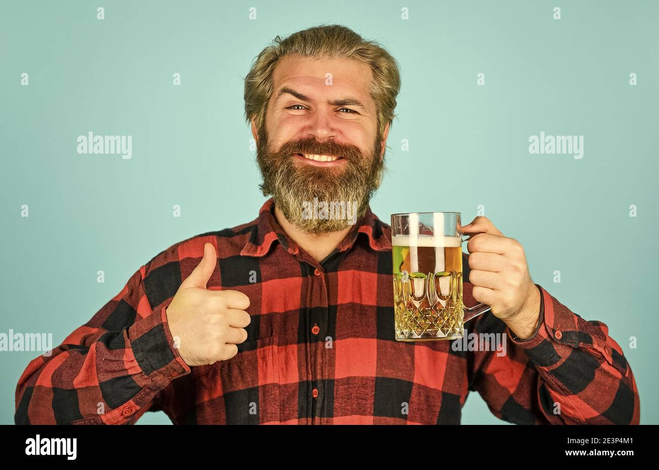 porter beer. leisure and celebration. Man drinking in pub bar. Beer