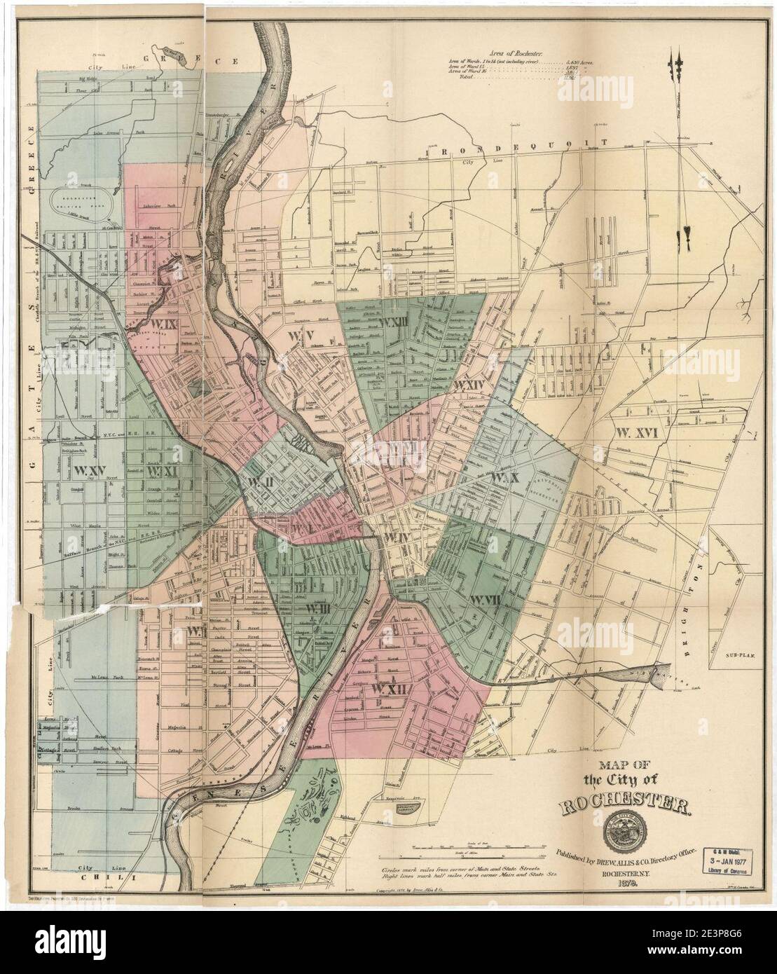 Rochester Mn Ward Map Map Of Rochester High Resolution Stock Photography And Images - Alamy