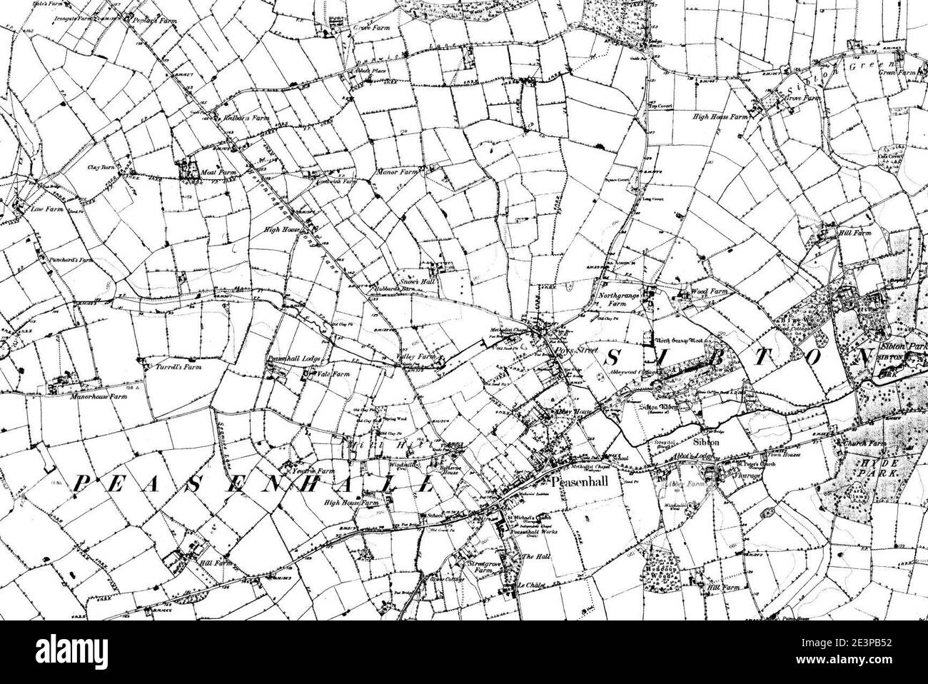 Ordnance Survey Map Suffolk Map Of Suffolk Os Map Name 038-Se, Ordnance Survey, 1881-1893 Stock Photo -  Alamy