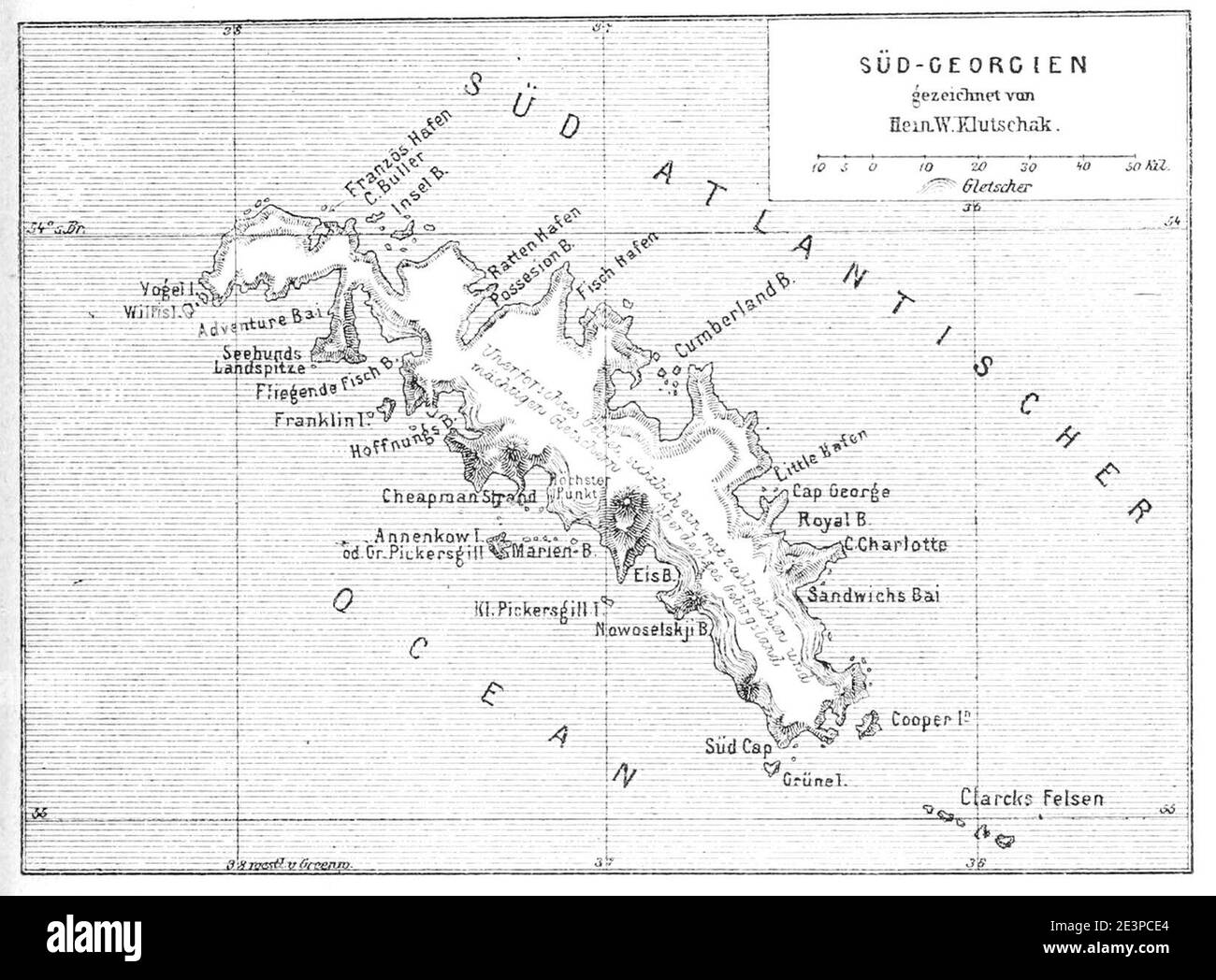 Map of South 1881 Stock Photo Alamy