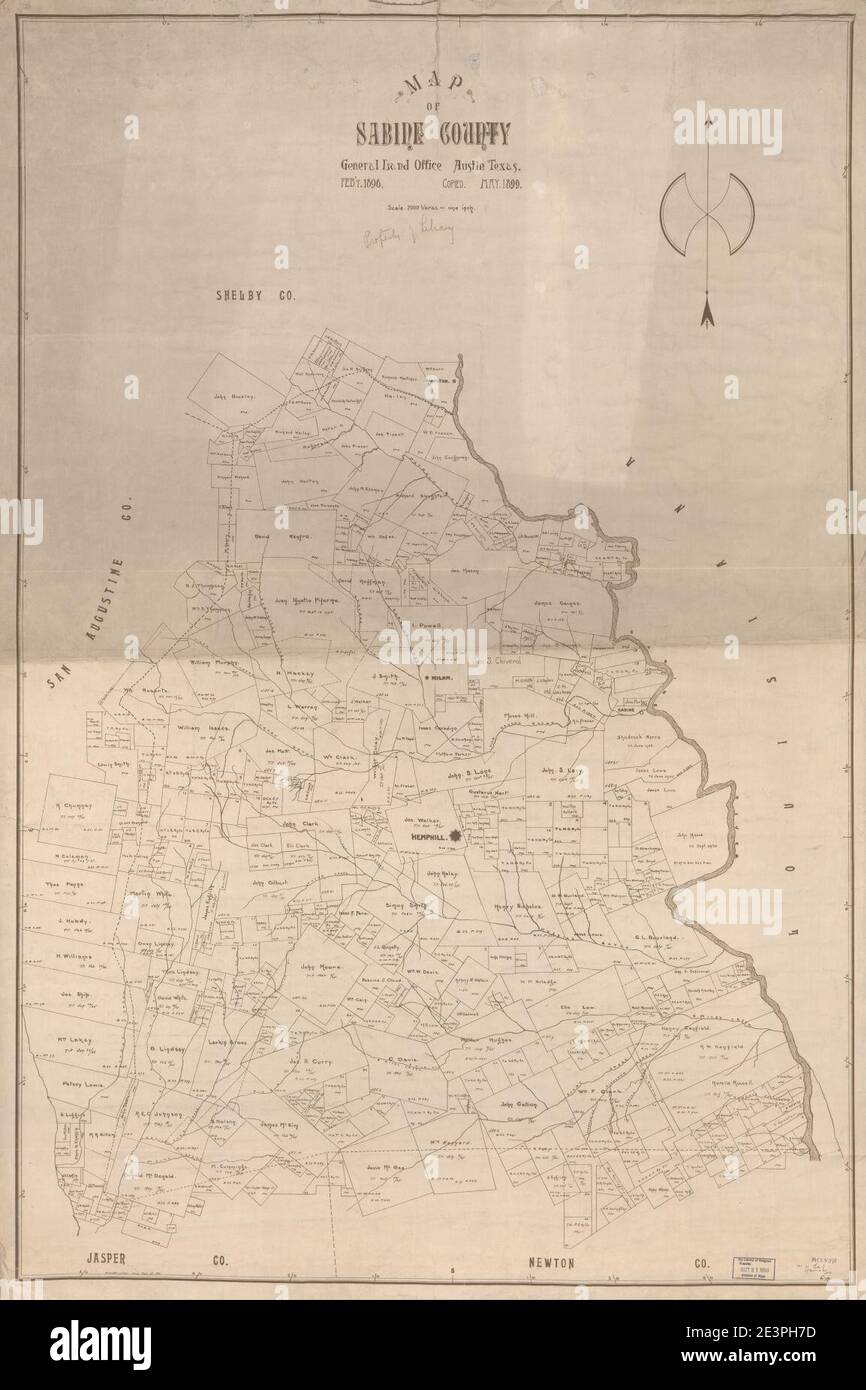 Sabine County Real Property Records - Map Of Sabine County 2E3PH7D