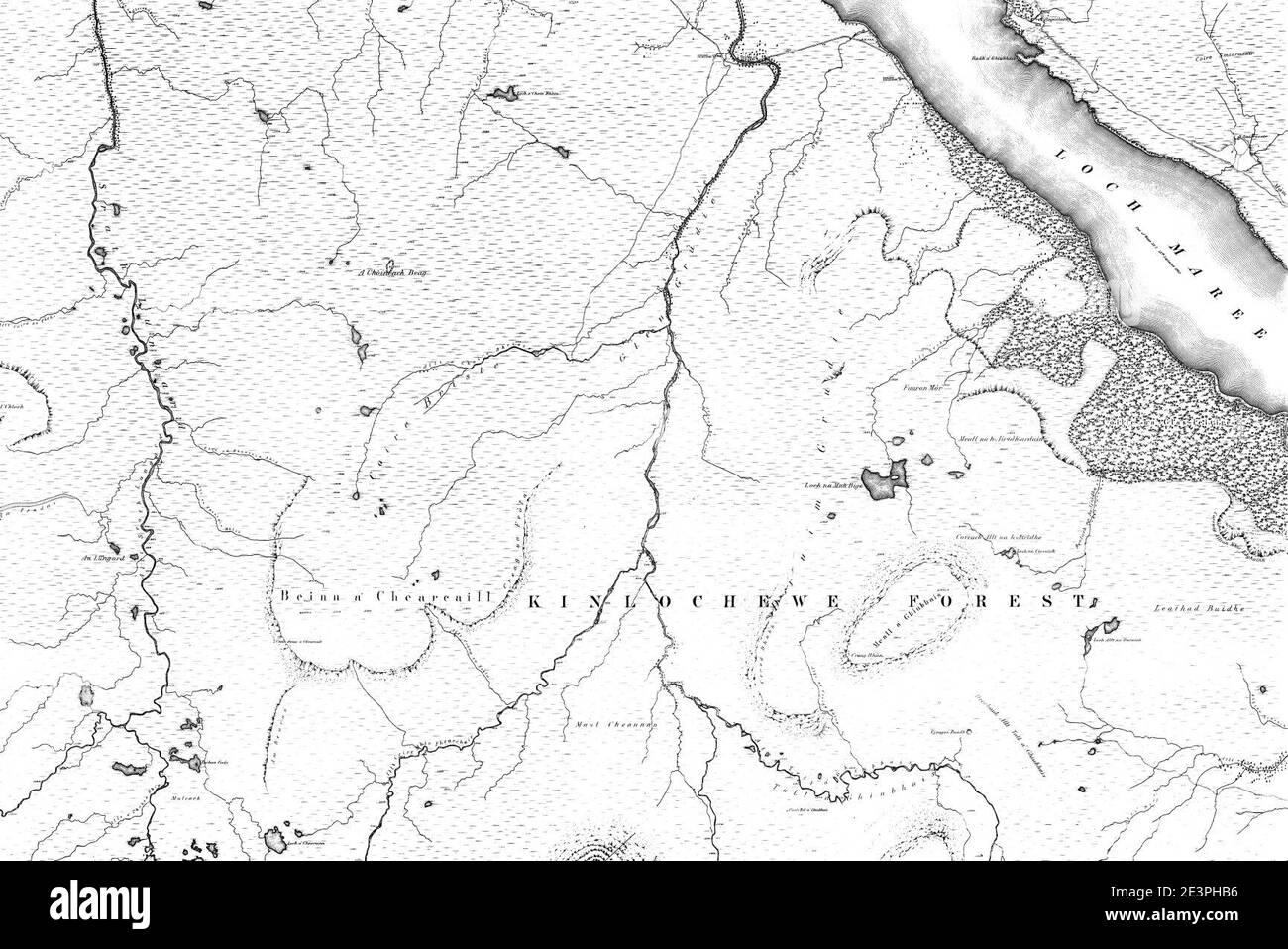Map of Ross & Cromarty Sheet 070, Ordnance Survey, 18801881 1 Stock