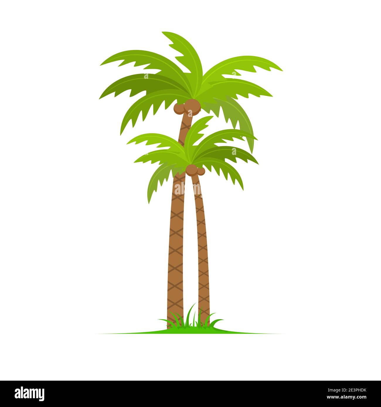 Palm tree vector island coconut cartoon icon. Palmtree island desert  isolated tropical icon Stock Vector Image & Art - Alamy