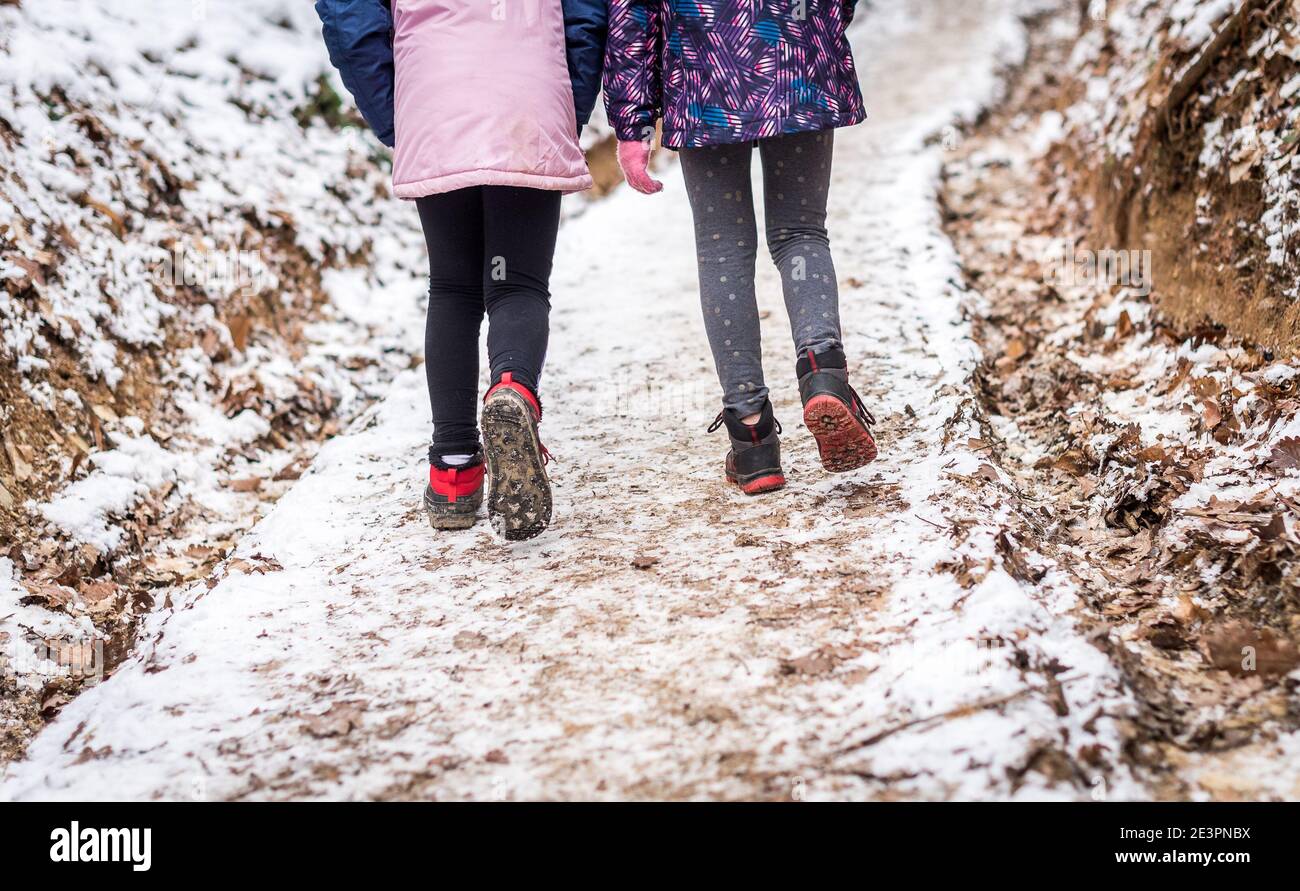 Children Hiking In Snow Mountains Forest On Family Trip Active Family Parents And Children Trekking In Winter In Nature Kids Are Walking In The Wo Stock Photo Alamy Children Hiking In Snow Mountains Forest On Family Trip Active Family Parents And Children Trekking In Winter In Nature Kids Are Walking In The Wo Stock Photo Alamy
