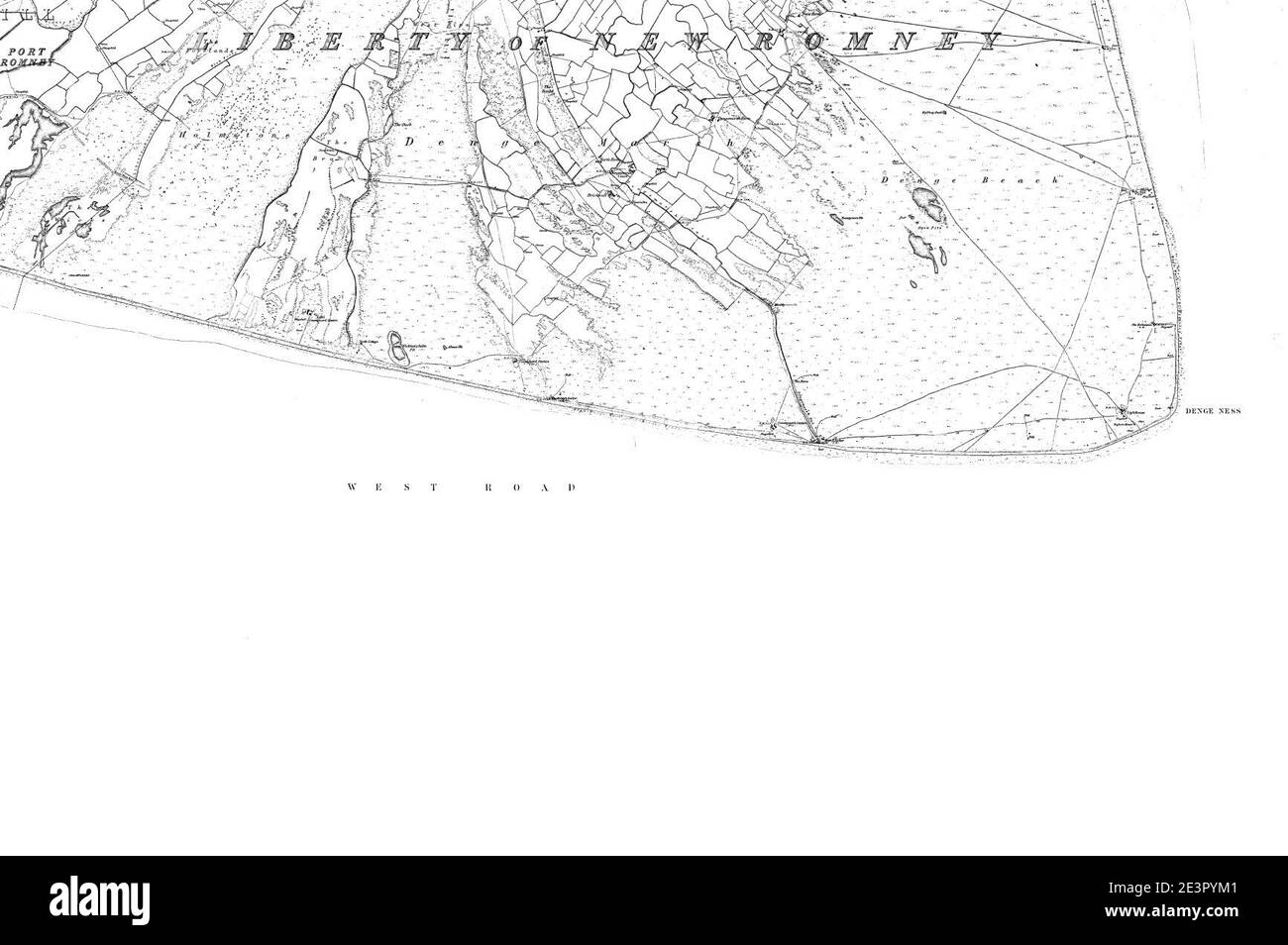 Map of Kent Sheet 086, Ordnance Survey, 1869-1882 Stock Photo - Alamy