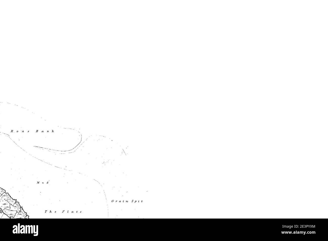 Map of Kent Sheet 006, Ordnance Survey, 1869-1882 Stock Photo - Alamy