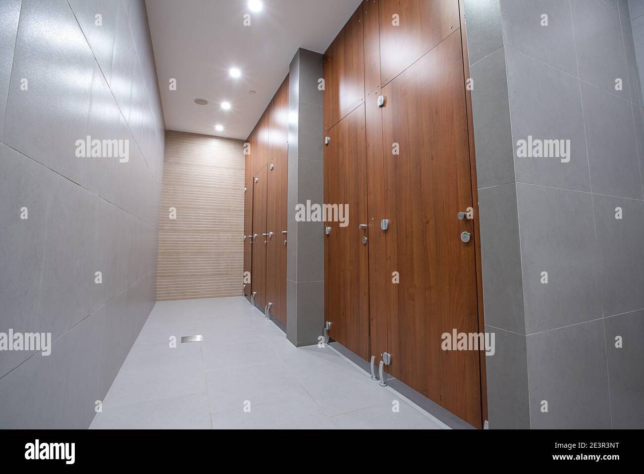 Toilet cubicle doors hi-res stock photography and images - Alamy