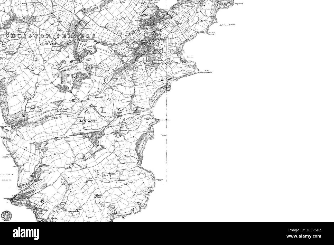 Devon map vintage Cut Out Stock Images & Pictures Alamy
