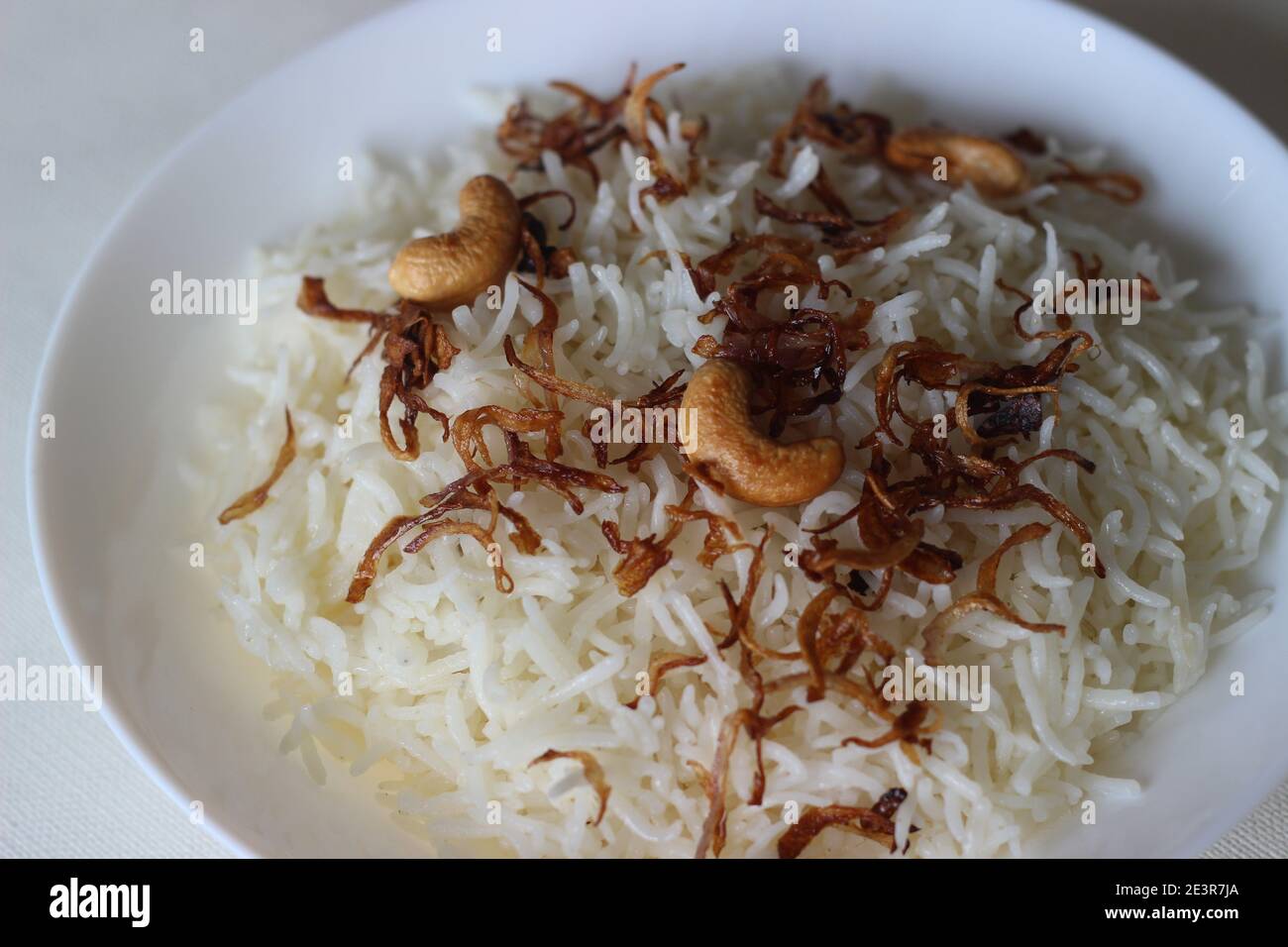 Homemade Aromatic traditional Ghee rice for special occasions like ...