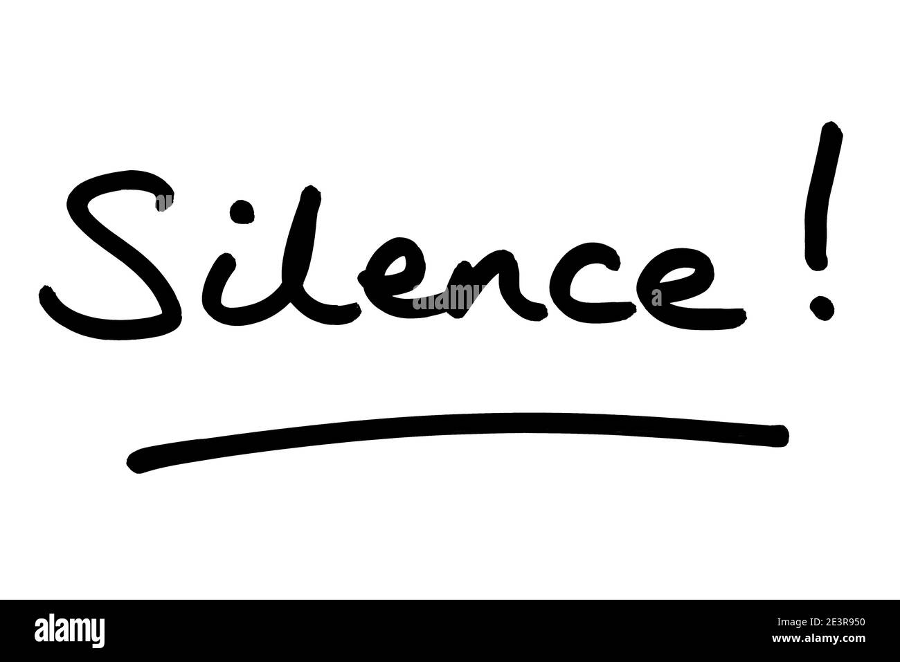Quiet Please Black and White Stock Photos & Images - Alamy