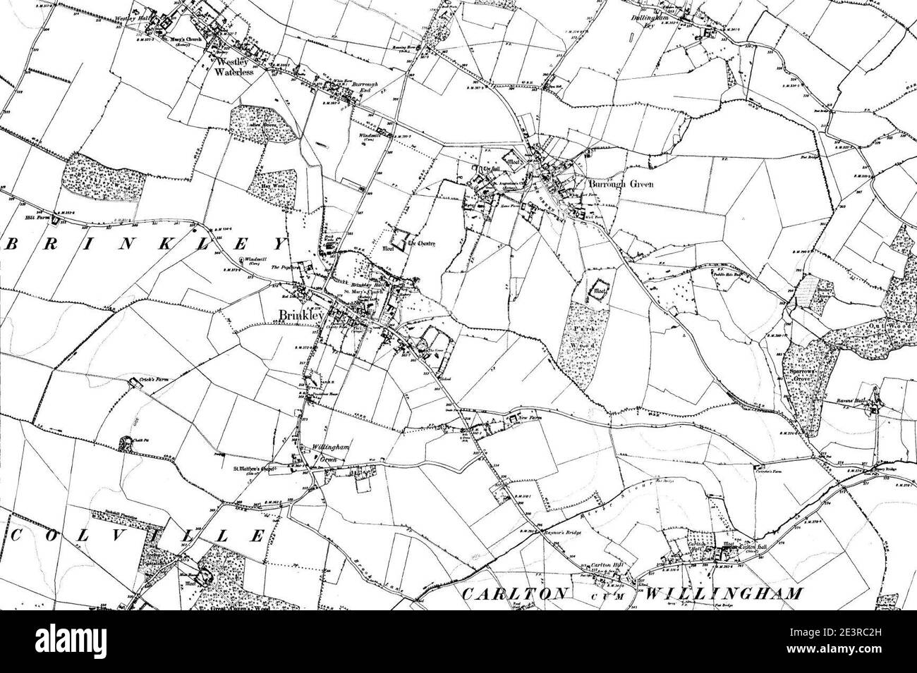 Map of Cambridgeshire OS Map name - Map Of Cambridgeshire Os Map Name 049 Sw Ordnance Survey 1884 1892 2E3RC2H 