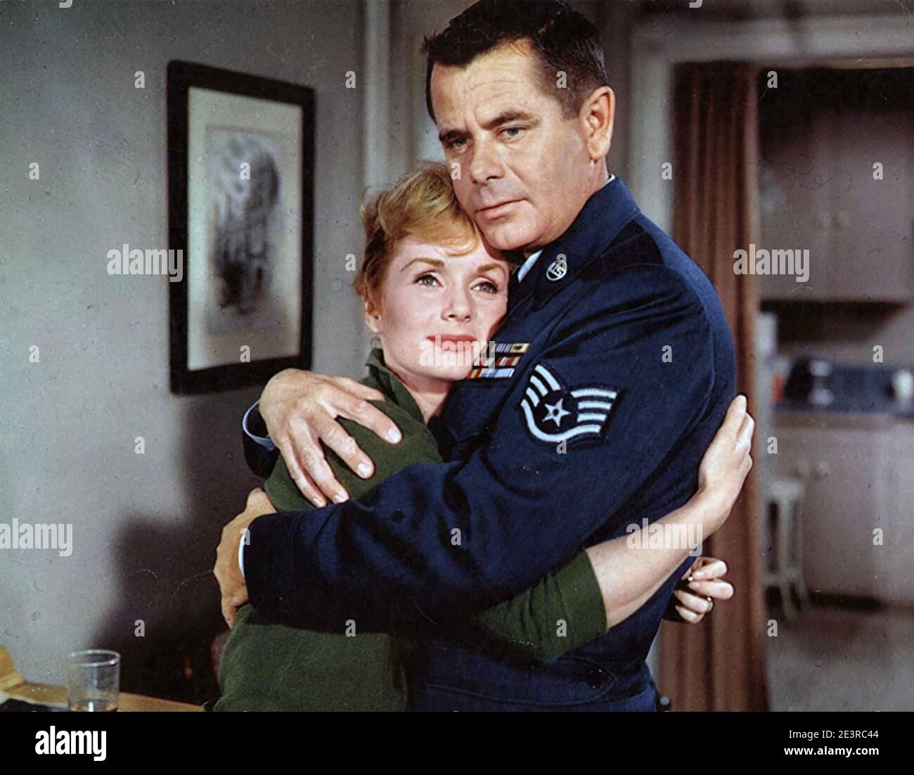 IT STARTED WITH A KISS 1959  MGM film with Debbie Reynolds and Glenn Ford Stock Photo