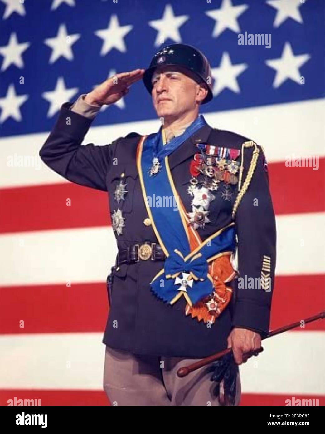 PATTON 1970 20th Century Fox film with George C. Scott Stock Photo