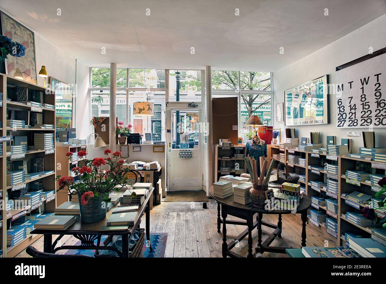 GREAT BRITAN / London / Bookstores / Persephone Books a former independent publisher and bookshop in London. Stock Photo