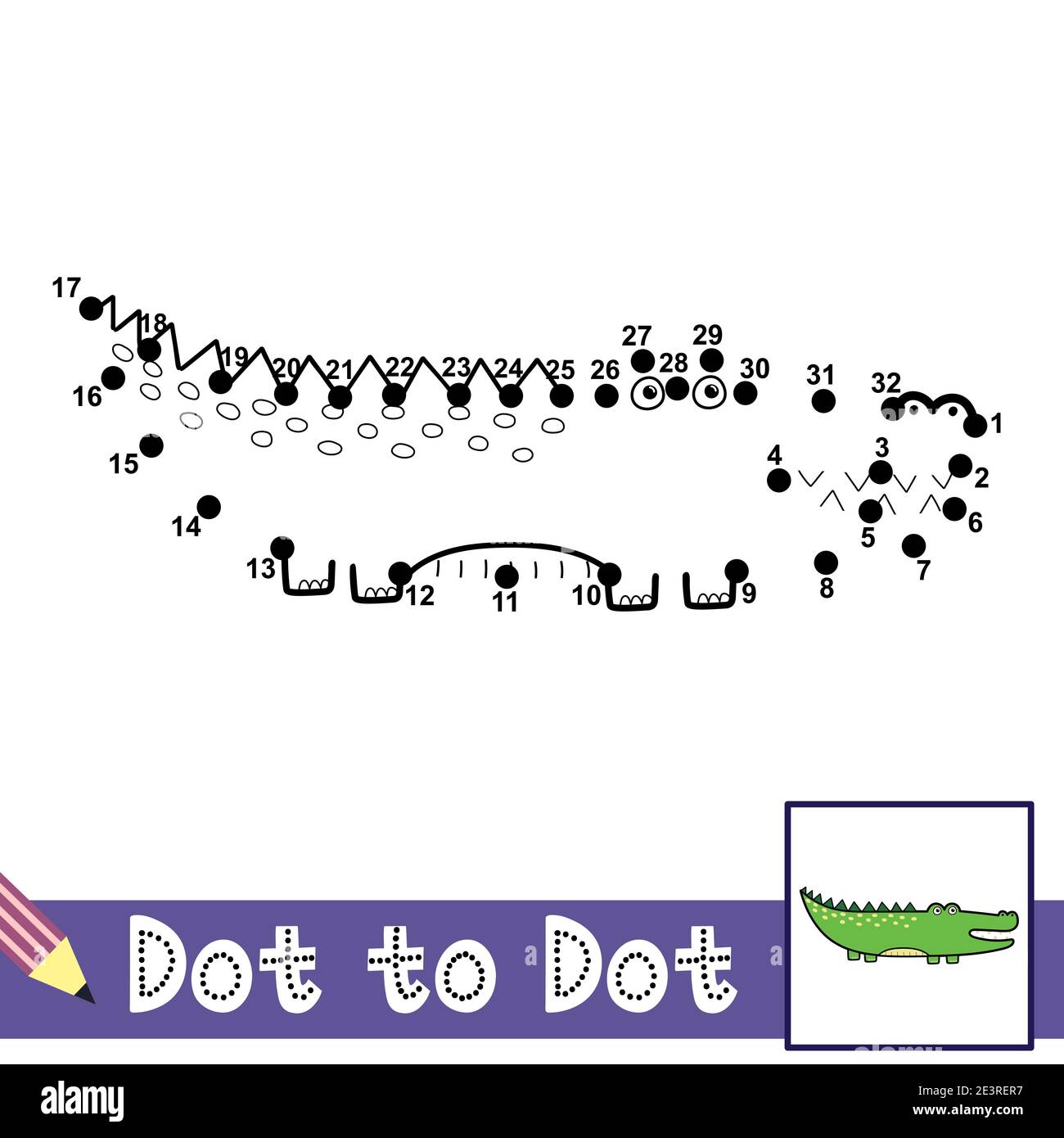 dot by dot for toddlers 1 to 10 allegator dot by dot for toddlers 1 to 10 allegator