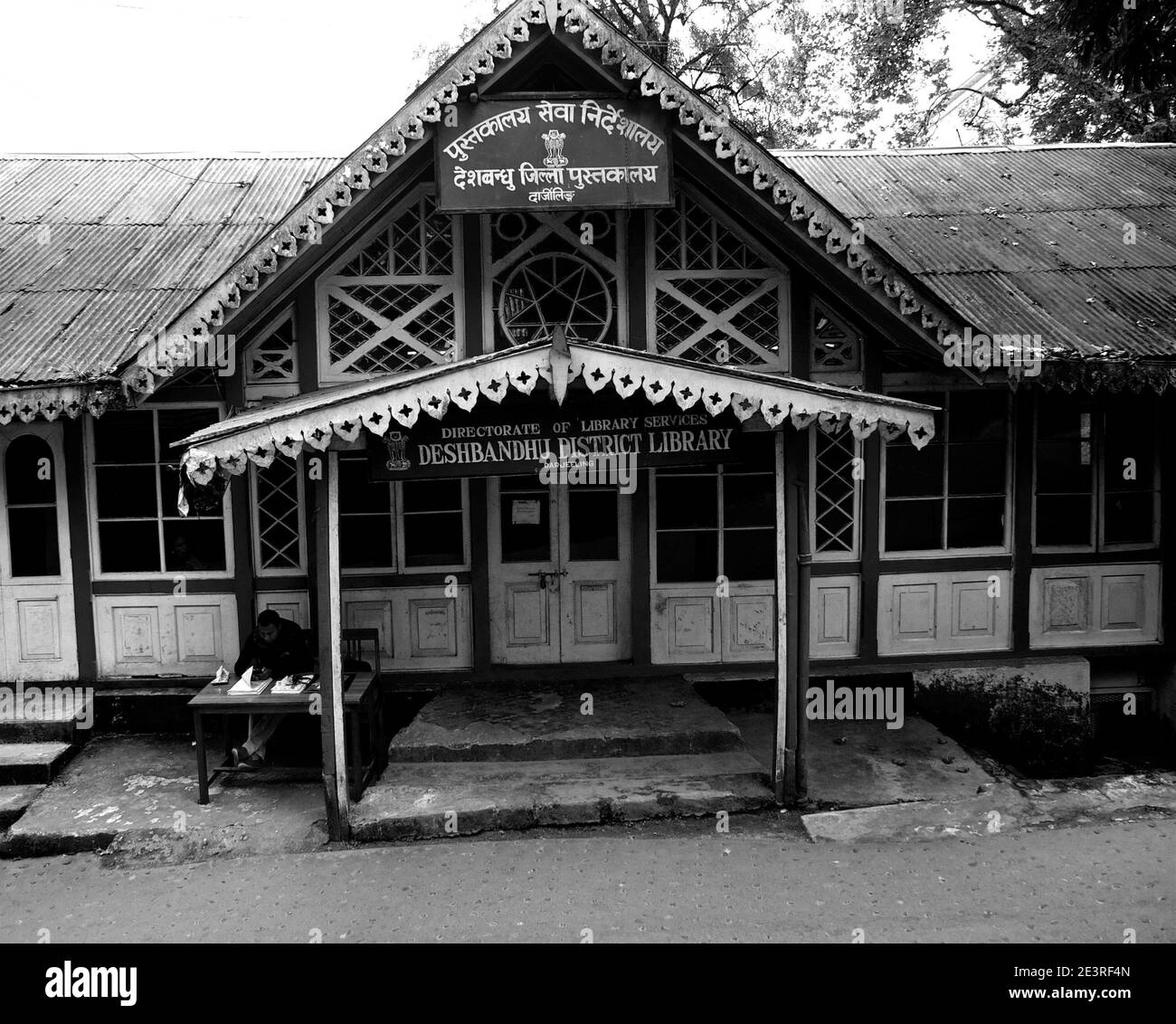 Darjeeling Mountain Railway, India Stock Photo