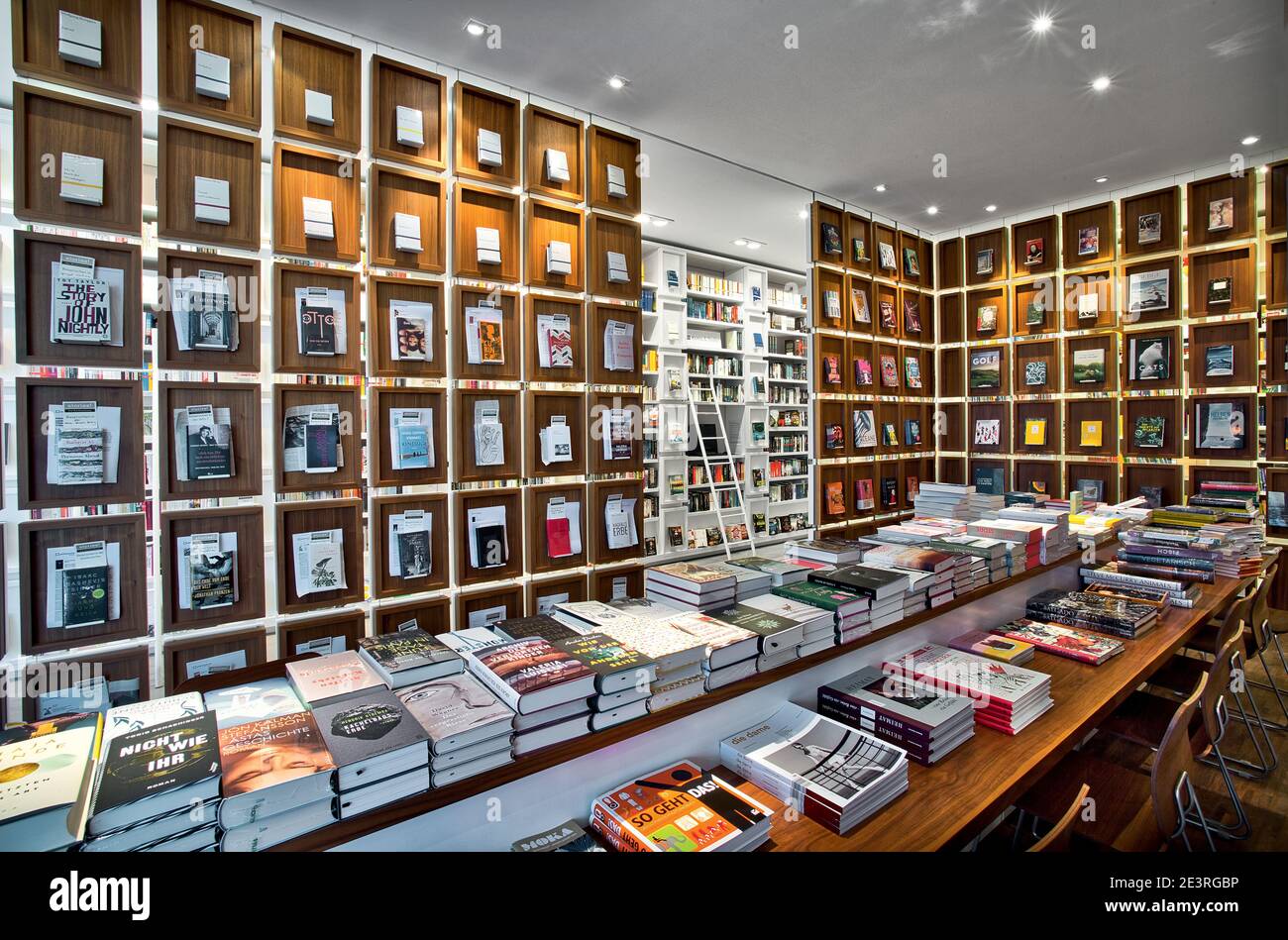 GERMANY / Hamburg  /Bookstores/  STORIES bookstore in Hamburg . Stock Photo