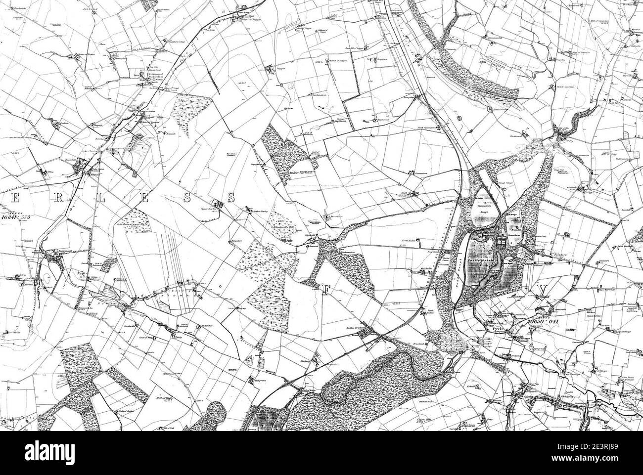 Map of Aberdeenshire OS Map name 02800, Ordnance Survey, 18681874