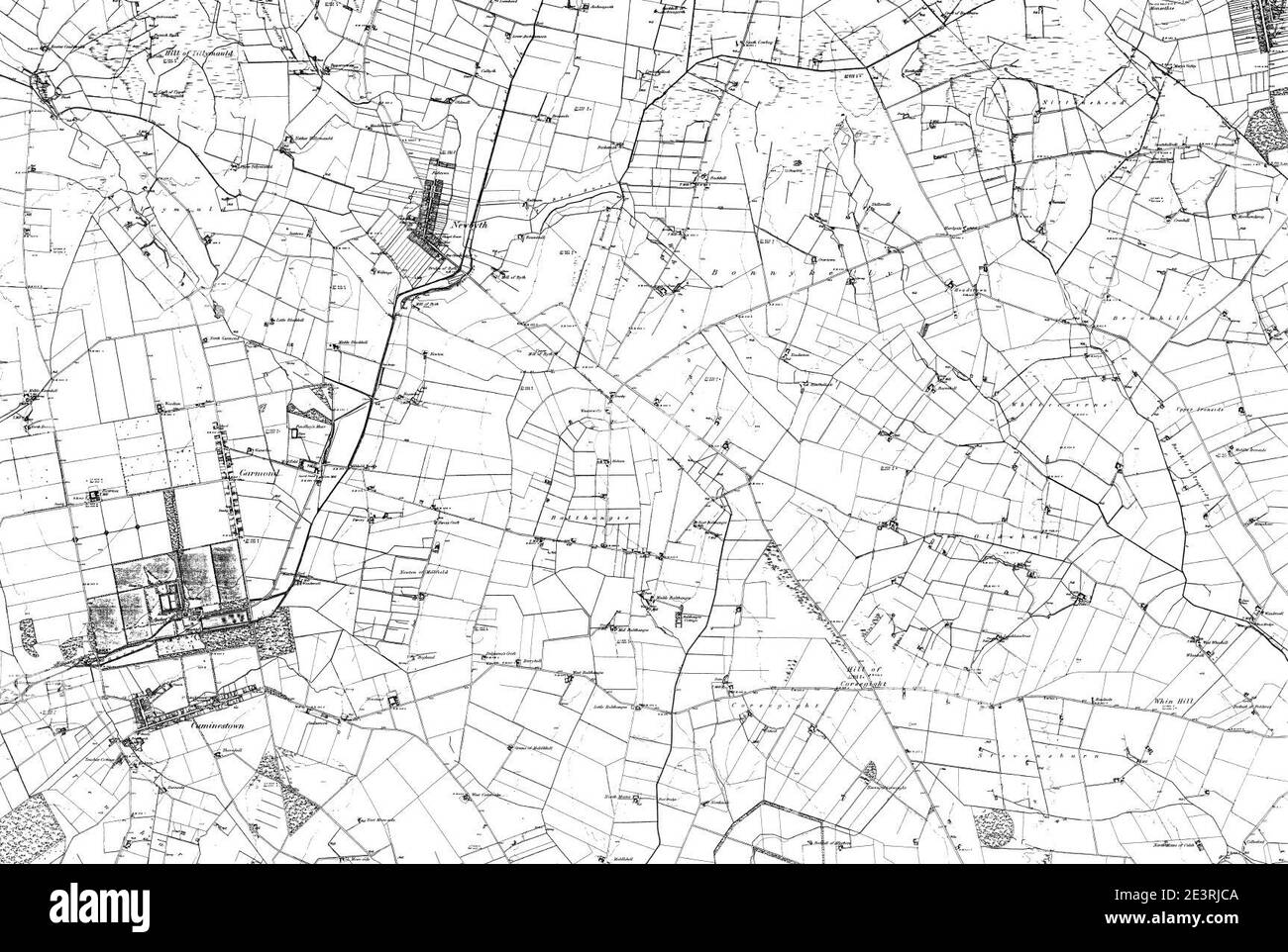Map of Aberdeenshire OS Map name 01200, Ordnance Survey, 18681874