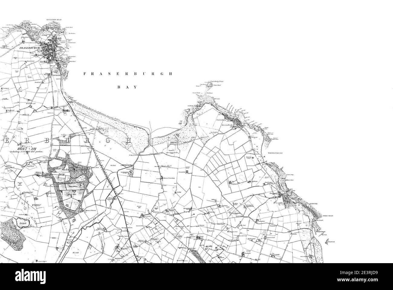 Map of Aberdeenshire OS Map name 00300, Ordnance Survey, 18681874