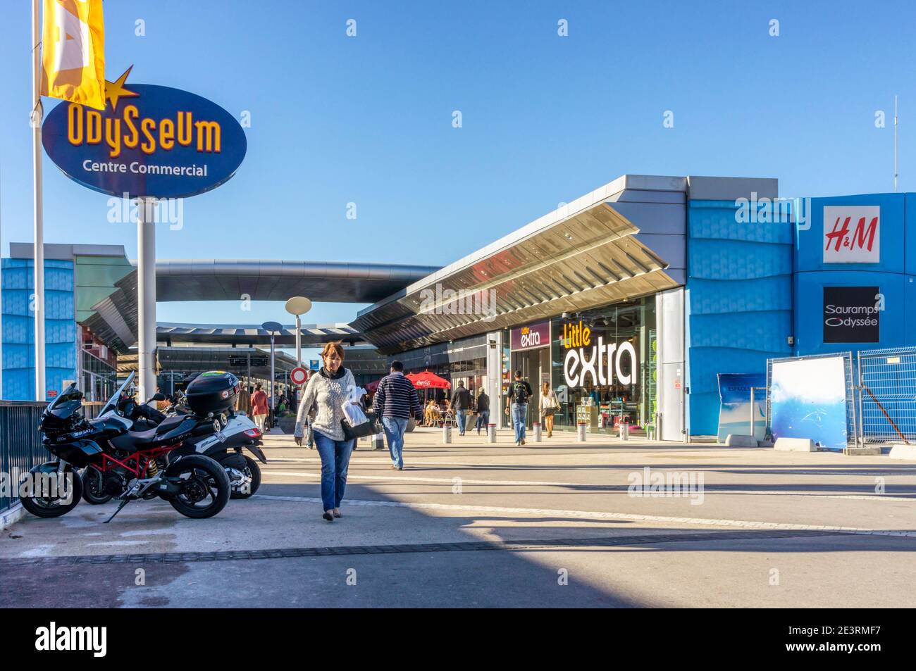 Odysseum shopping centre in Montpellier, southern France Stock Photo - Alamy
