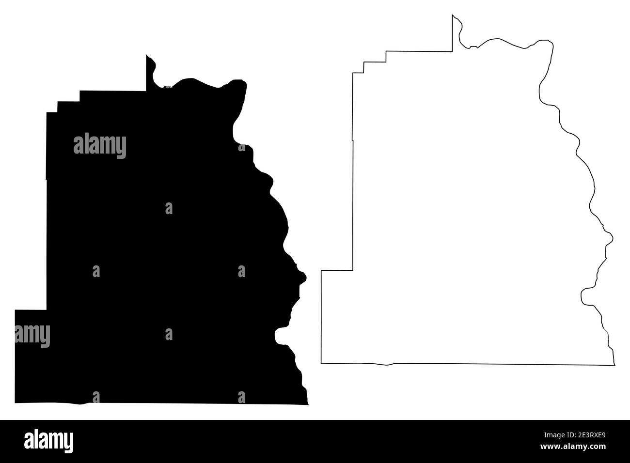 Map of asotin washington Stock Vector Images Alamy