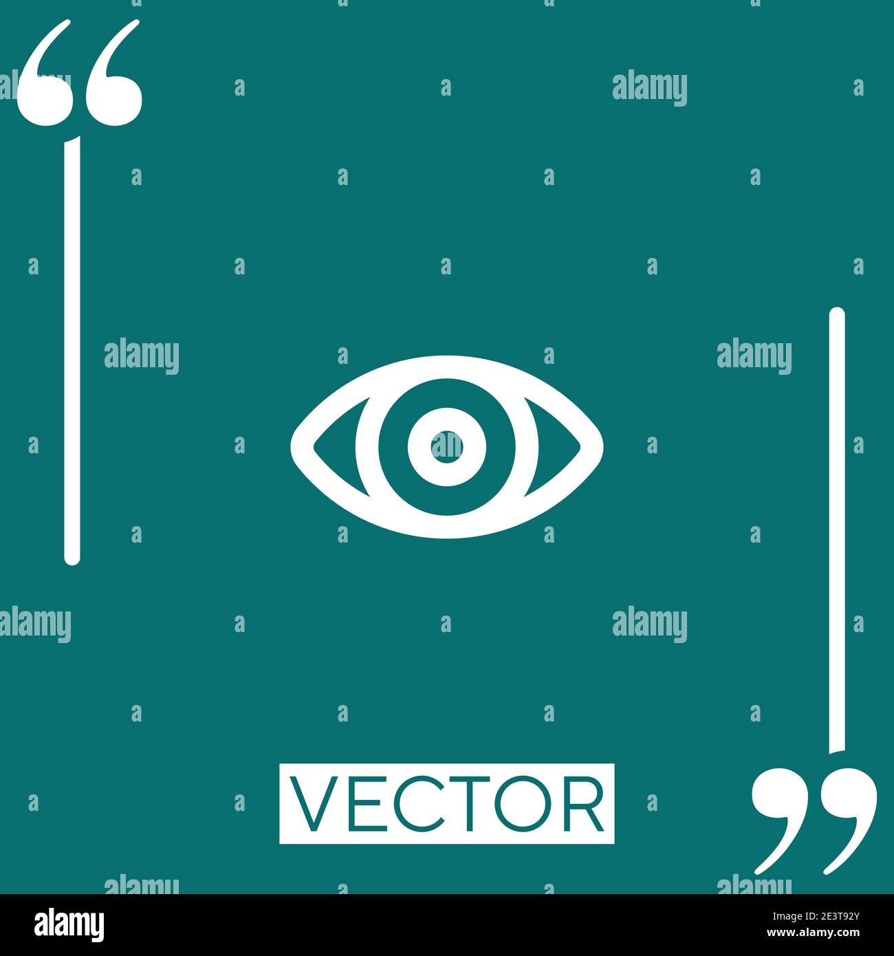 visible Linear icon. Editable stroke line Stock Vector Image & Art - Alamy