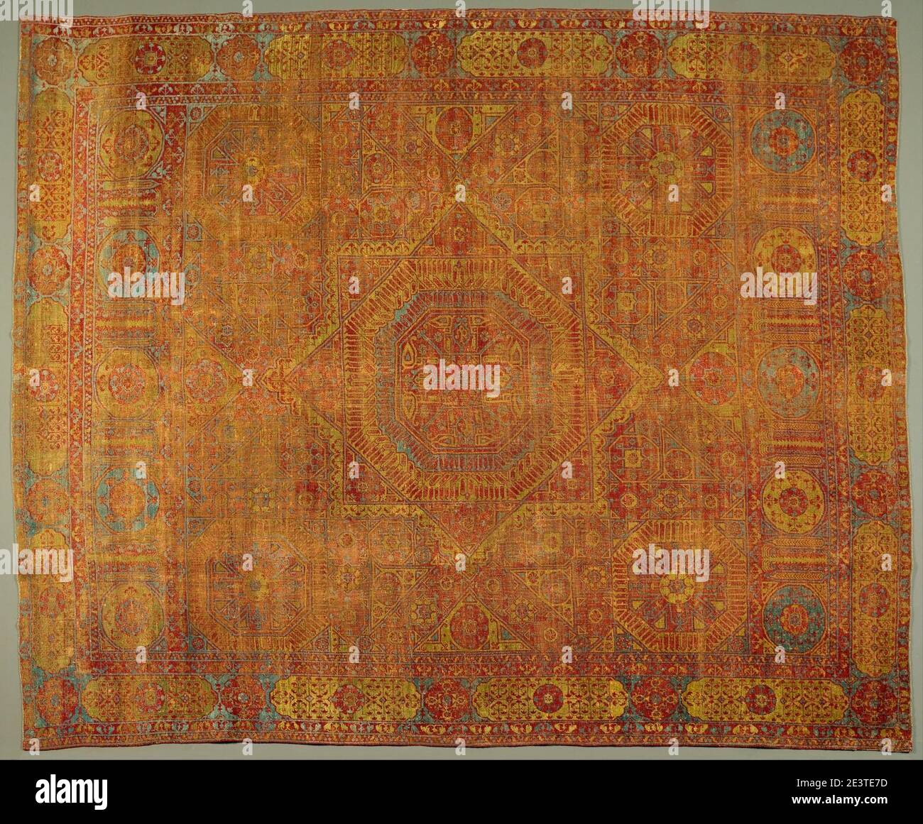 Mamluk Carpet, Egypt Stock Photo Alamy