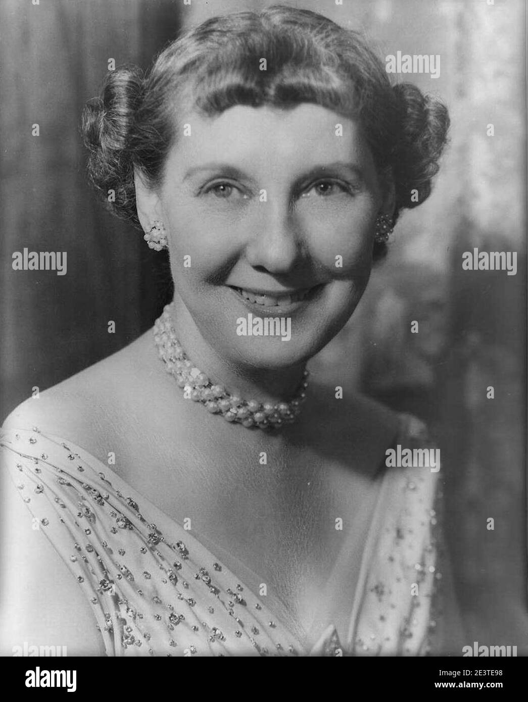 Mamie Eisenhower. Stock Photo