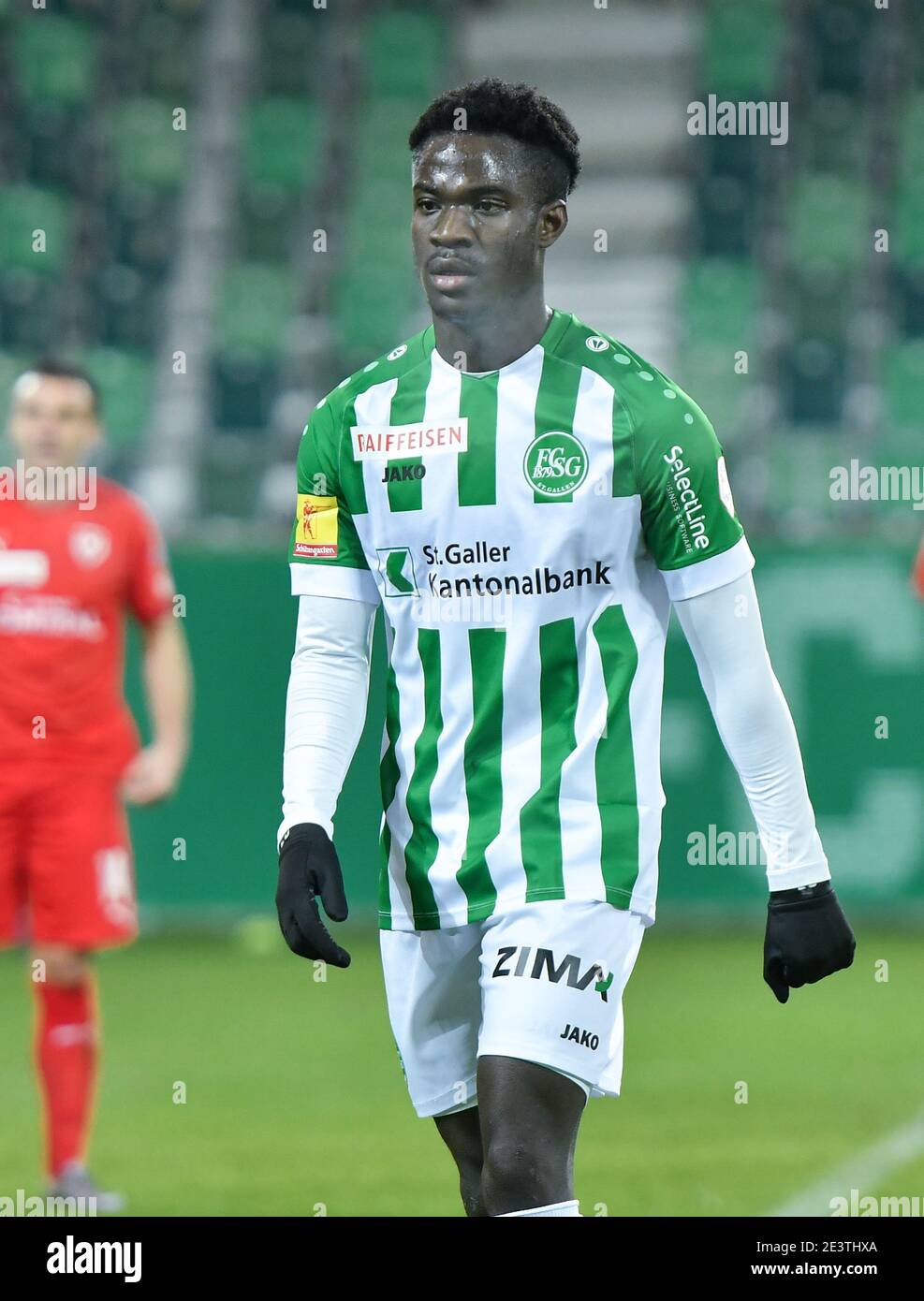 January 20 2021 St. Gallen Kybunpark Soccer Super League FC