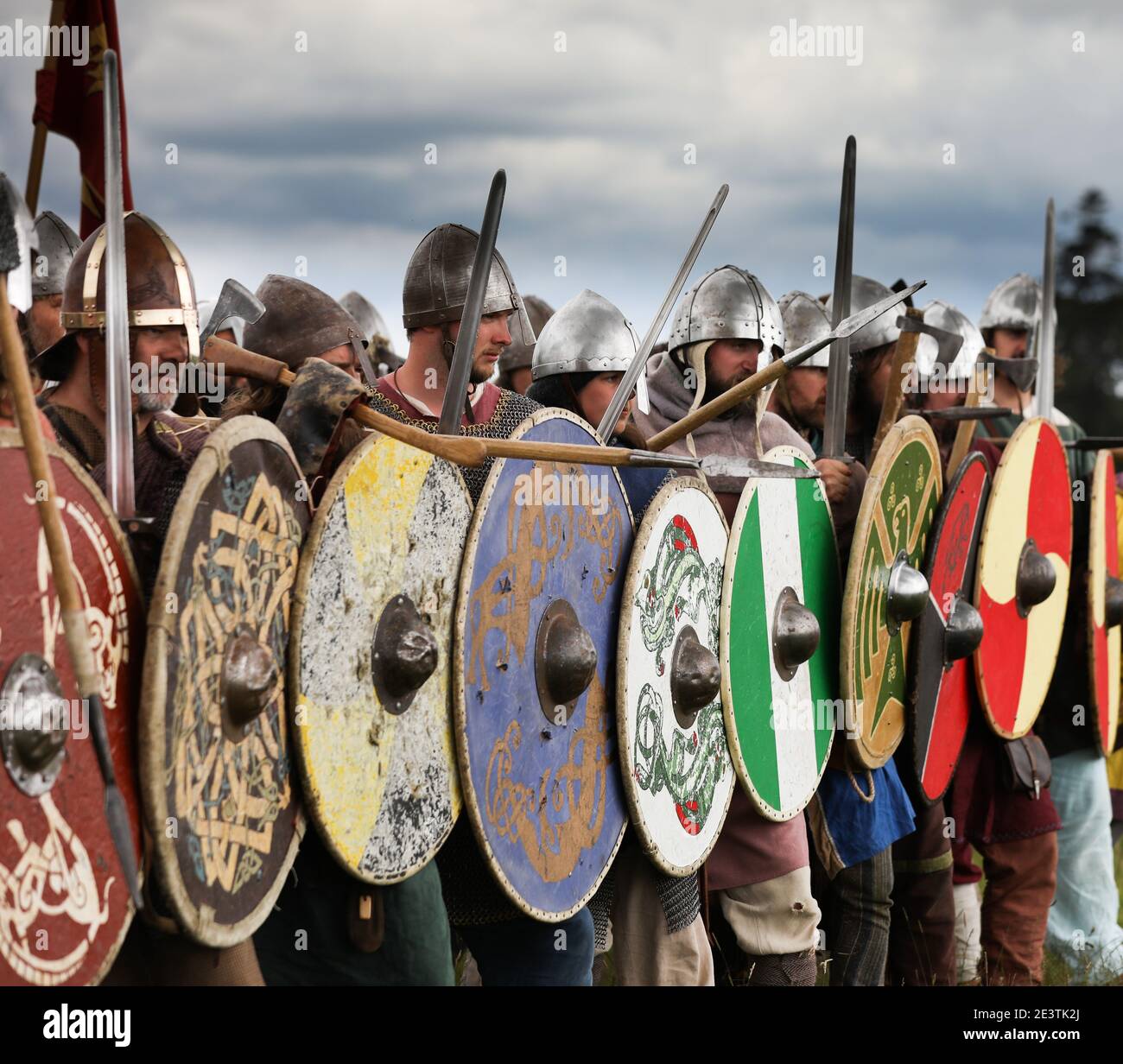 Ancient Viking Shields
